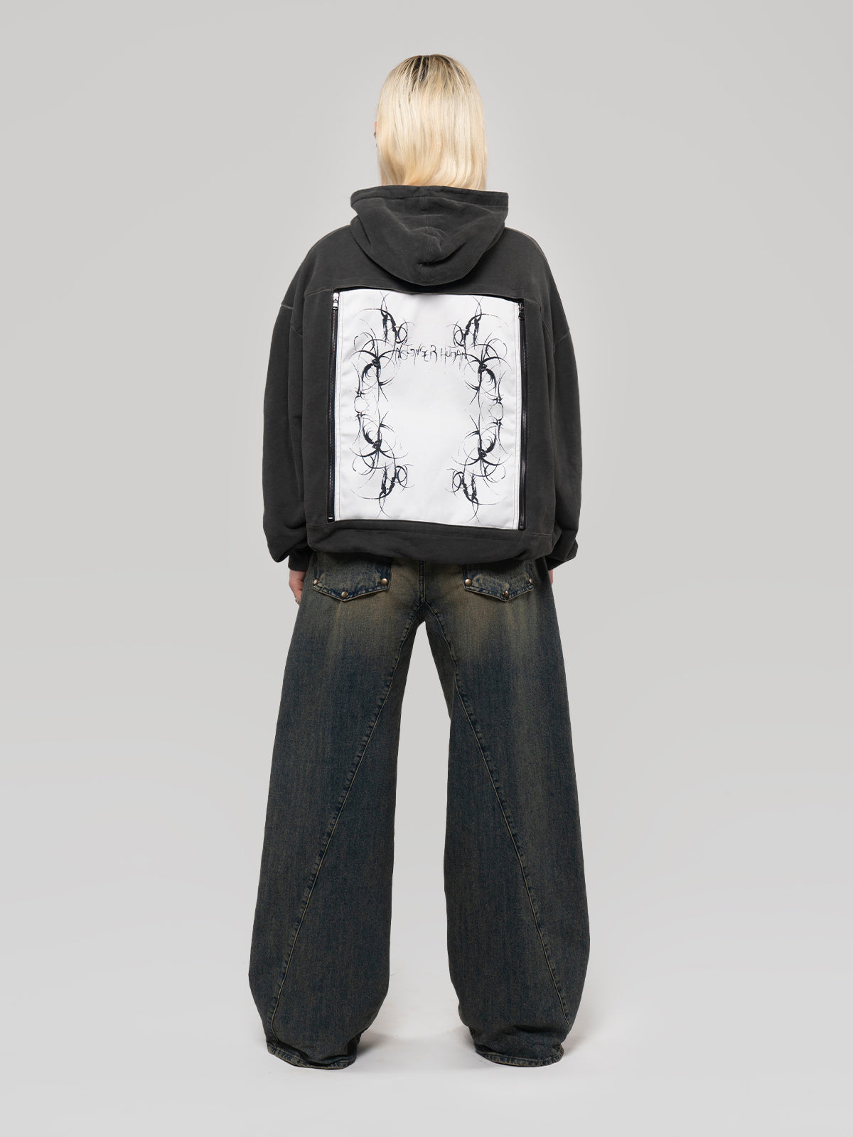 Morphos Interchange Hoodie - No Longer Human Print